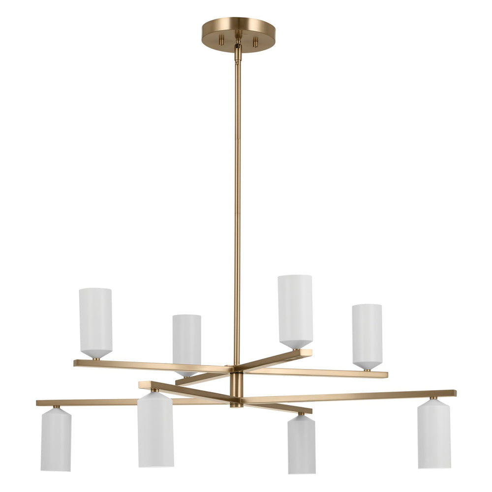 Kichler Canada - LED Chandelier - Gala - Champagne Bronze- Union Lighting Luminaires Decor