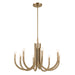 Kichler Canada - Eight Light Chandelier - Odensa - Champagne Bronze- Union Lighting Luminaires Decor