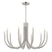 Kichler Canada - Ten Light Chandelier - Odensa - Polished Nickel- Union Lighting Luminaires Decor