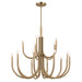Kichler Canada - 15 Light Chandelier - Odensa - Champagne Bronze- Union Lighting Luminaires Decor