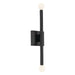 Kichler Canada - Two Light Wall Sconce - Odensa - Black- Union Lighting Luminaires Decor