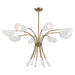 Kichler Canada - Eight Light Chandelier - Arcus - Champagne Bronze- Union Lighting Luminaires Decor