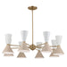 Kichler Canada - 16 Light Chandelier - Phix - Champagne Bronze- Union Lighting Luminaires Decor