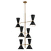Kichler Canada - 12 Light Foyer Chandelier - Phix - Champagne Bronze- Union Lighting Luminaires Decor