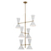 Kichler Canada - 12 Light Foyer Chandelier - Phix - Champagne Bronze- Union Lighting Luminaires Decor