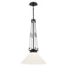 Kichler Canada - One Light Pendant - Albers - Black- Union Lighting Luminaires Decor