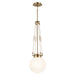 Kichler Canada - One Light Pendant - Albers - Champagne Bronze- Union Lighting Luminaires Decor