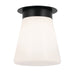 Kichler Canada - One Light Flush Mount - Albers - Black- Union Lighting Luminaires Decor