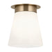 Kichler Canada - One Light Flush Mount - Albers - Champagne Bronze- Union Lighting Luminaires Decor