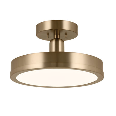 Kichler Canada - LED Semi Flush Mount - Riu - Champagne Bronze- Union Lighting Luminaires Decor