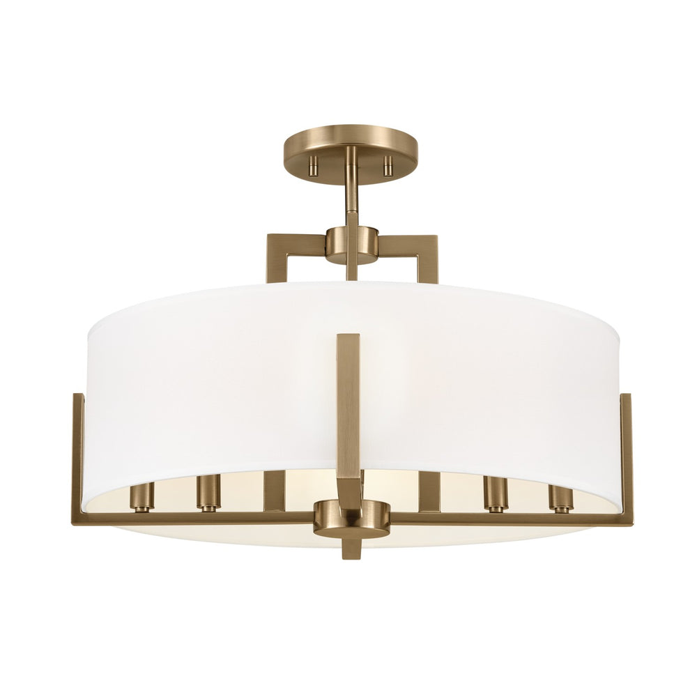 Kichler Canada - Eight Light Pendant/Semi Flush - Malen - Champagne Bronze- Union Lighting Luminaires Decor