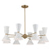 Kichler Canada - 16 Light Chandelier - Phix - Champagne Bronze- Union Lighting Luminaires Decor
