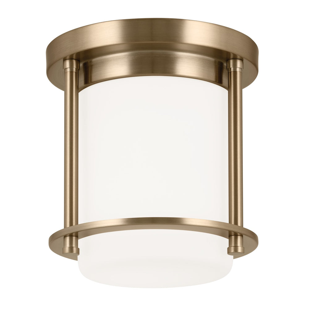 Kichler Canada - One Light Flush Mount - Brit - Champagne Bronze- Union Lighting Luminaires Decor