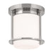 Kichler Canada - One Light Flush Mount - Brit - Polished Nickel- Union Lighting Luminaires Decor