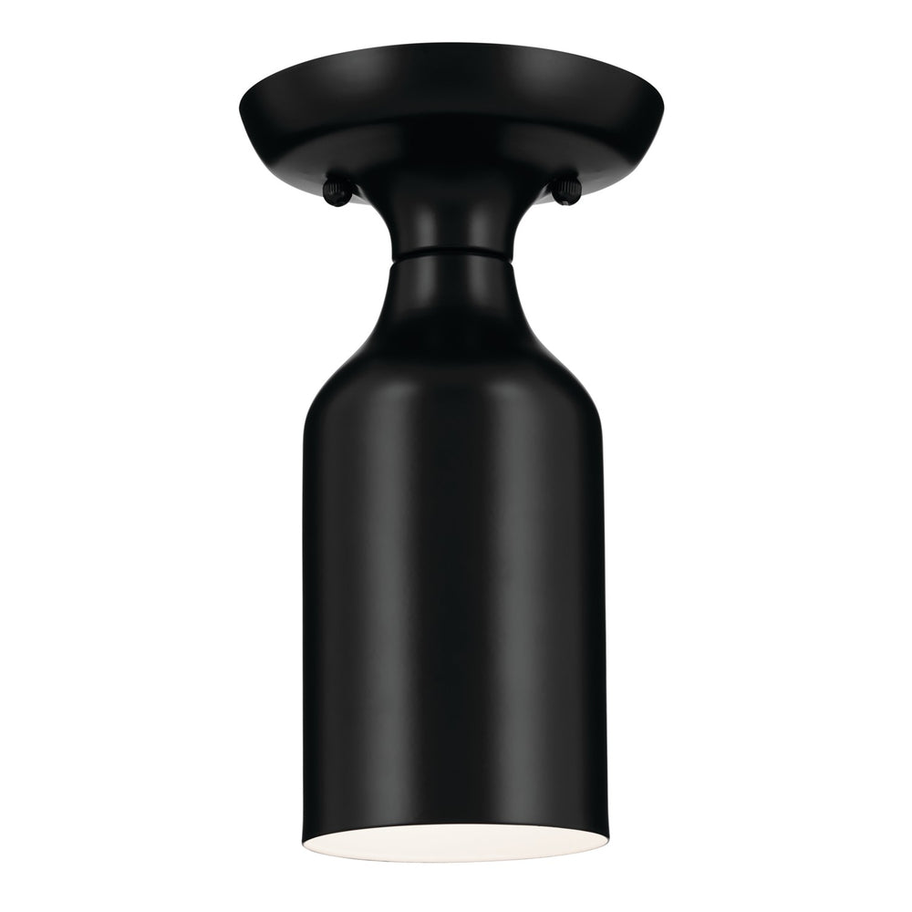 Kichler Canada - One Light Semi Flush Mount - Sisu - Black- Union Lighting Luminaires Decor