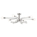 Kichler Canada - Six Light Semi Flush Mount - Ocala - Polished Nickel- Union Lighting Luminaires Decor