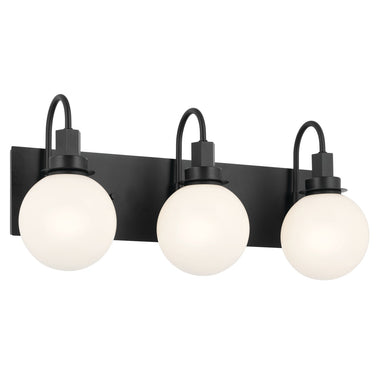 Kichler Canada - Three Light Bath - Hex - Black- Union Lighting Luminaires Decor