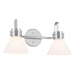 Kichler Canada - Two Light Bath - Farum - Chrome- Union Lighting Luminaires Decor