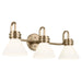 Kichler Canada - Three Light Bath - Farum - Champagne Bronze- Union Lighting Luminaires Decor