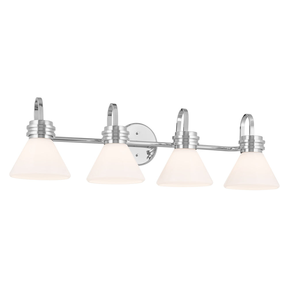 Kichler Canada - Four Light Bath - Farum - Chrome- Union Lighting Luminaires Decor