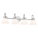 Kichler Canada - Four Light Bath - Farum - Chrome- Union Lighting Luminaires Decor