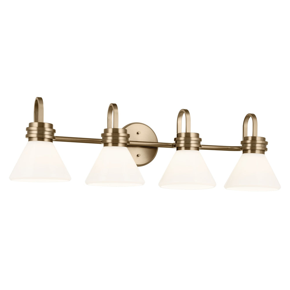 Kichler Canada - Four Light Bath - Farum - Champagne Bronze- Union Lighting Luminaires Decor