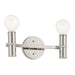 Kichler Canada - Two Light Bath - Torche - Polished Nickel- Union Lighting Luminaires Decor