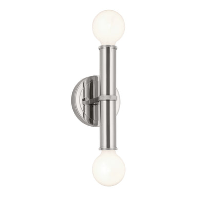 Kichler Canada - Two Light Wall Sconce - Torche - Polished Nickel- Union Lighting Luminaires Decor