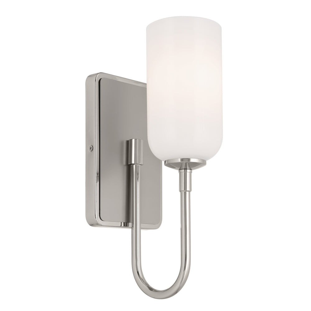 Kichler Canada - One Light Wall Sconce - Solia - Polished Nickel- Union Lighting Luminaires Decor