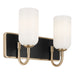 Kichler Canada - Two Light Bath - Solia - Champagne Bronze- Union Lighting Luminaires Decor