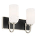 Kichler Canada - Two Light Bath - Solia - Brushed Nickel- Union Lighting Luminaires Decor
