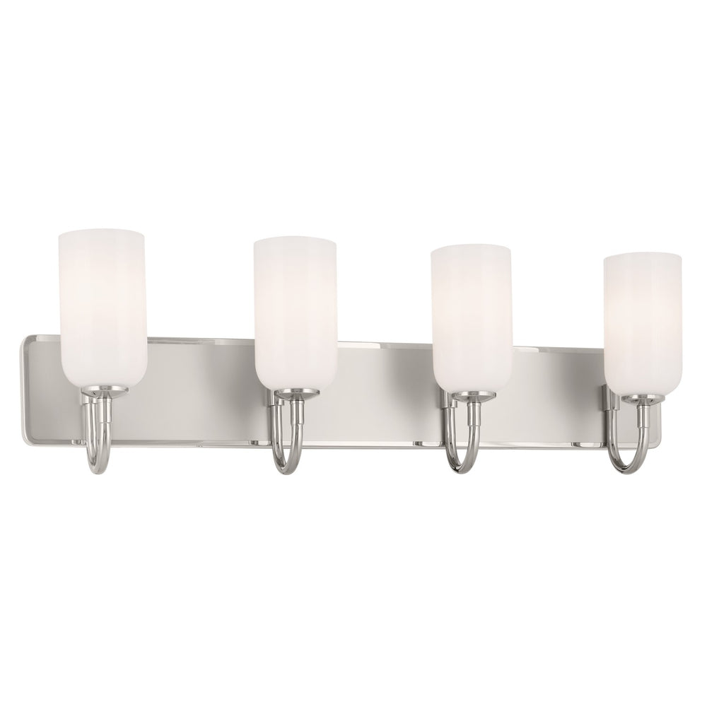 Kichler Canada - Four Light Bath - Solia - Polished Nickel- Union Lighting Luminaires Decor