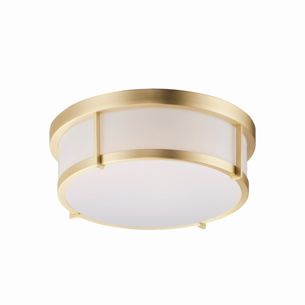 Maxim - LED Flush Mount - Rogue LED - Satin Brass- Union Lighting Luminaires Decor