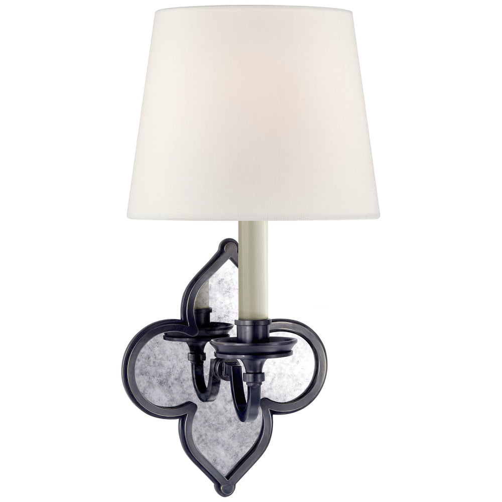 Visual Comfort Signature Canada - One Light Wall Sconce - Lana - Gun Metal- Union Lighting Luminaires Decor