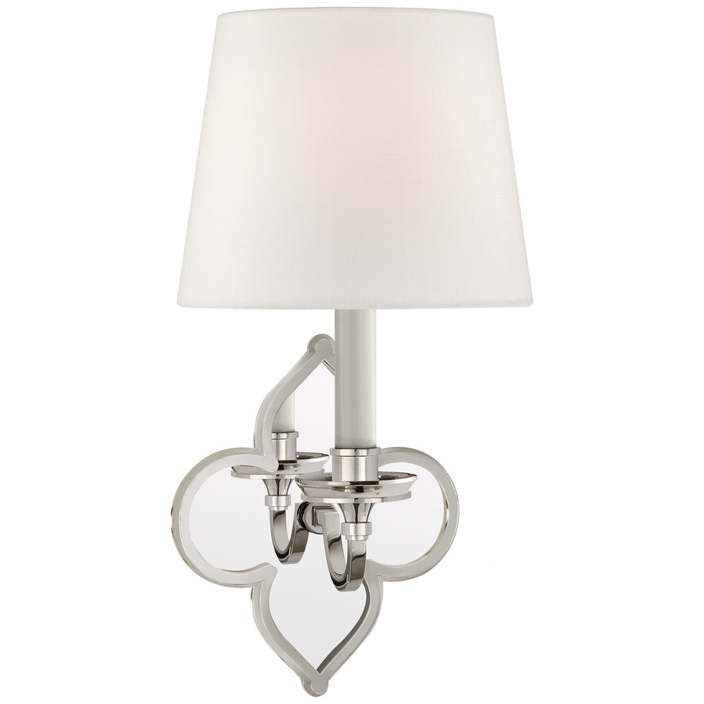 Visual Comfort Signature Canada - One Light Wall Sconce - Lana - Polished Nickel- Union Lighting Luminaires Decor