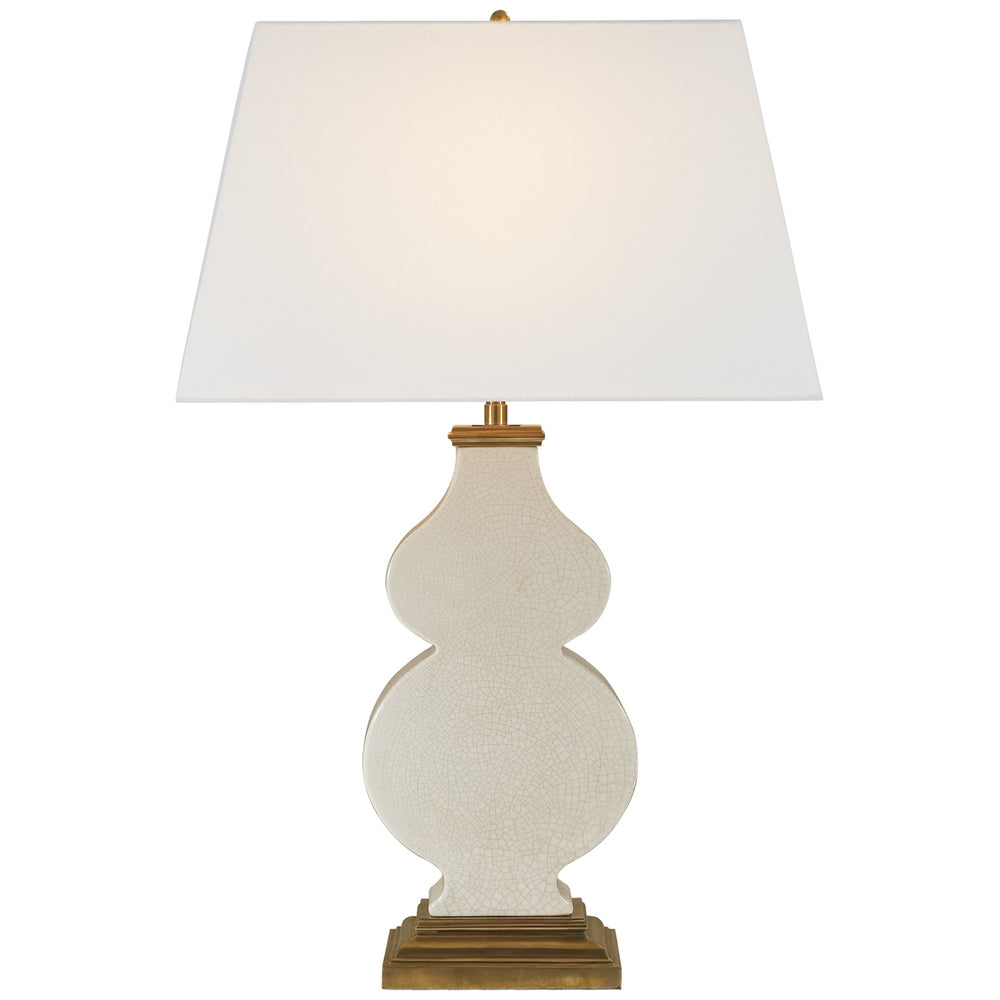 Visual Comfort Signature Canada - One Light Table Lamp - Anita - Tea Stain Crackle- Union Lighting Luminaires Decor