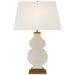 Visual Comfort Signature Canada - One Light Table Lamp - Anita - Tea Stain Crackle- Union Lighting Luminaires Decor