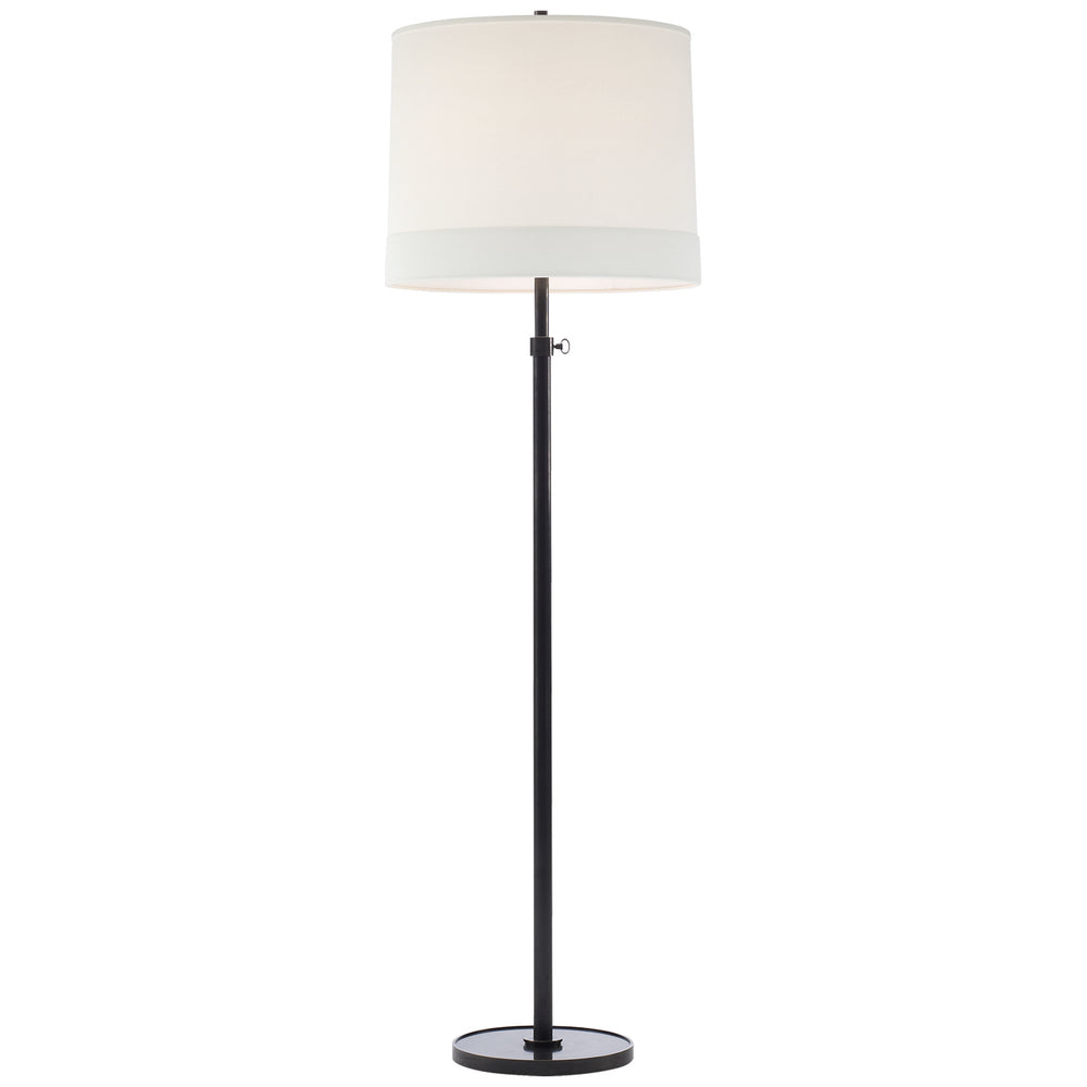 Visual Comfort Signature Canada - One Light Floor Lamp - Simple Scallop - Bronze- Union Lighting Luminaires Decor