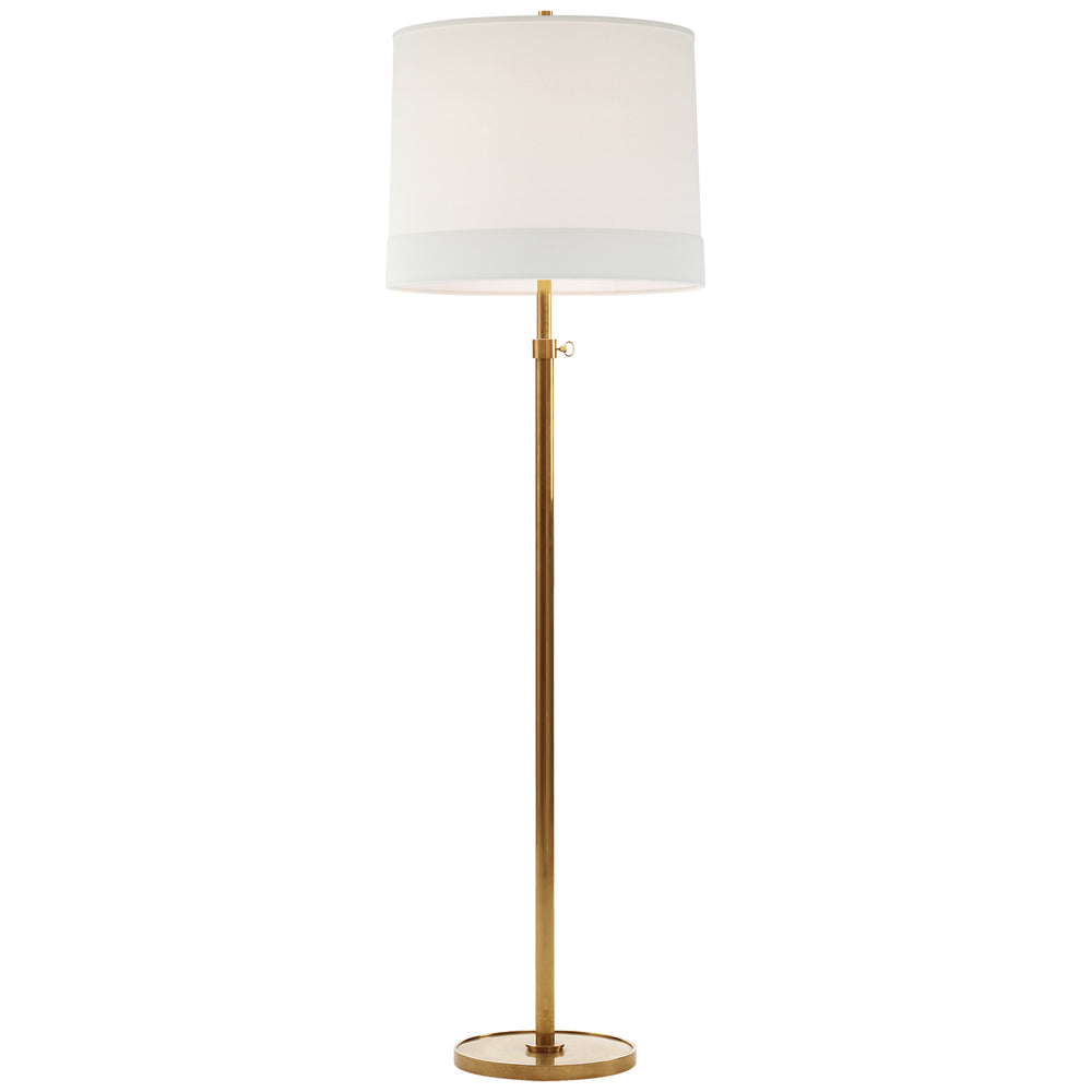 Visual Comfort Signature Canada - One Light Floor Lamp - Simple Scallop - Soft Brass- Union Lighting Luminaires Decor