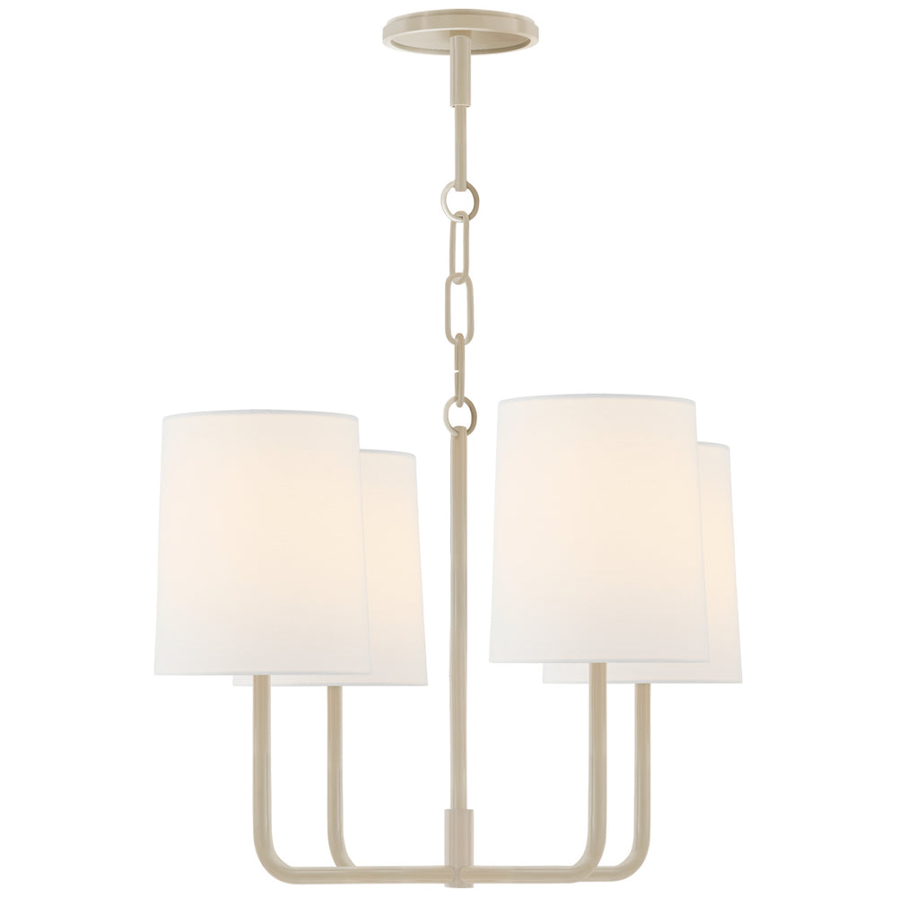 Visual Comfort Signature Canada - Four Light Chandelier - Go lightly - China White- Union Lighting Luminaires Decor