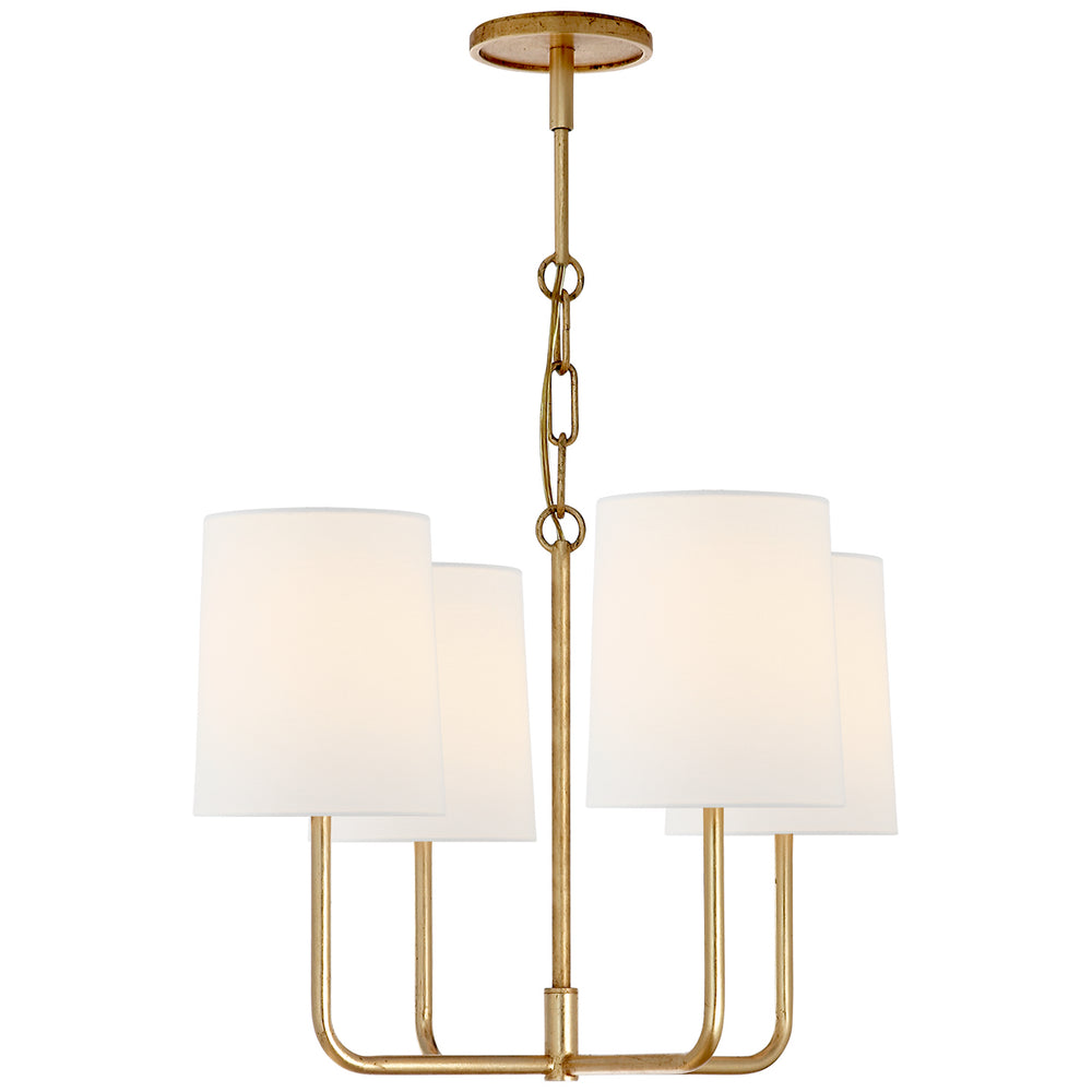 Visual Comfort Signature Canada - Four Light Chandelier - Go lightly - Gild- Union Lighting Luminaires Decor