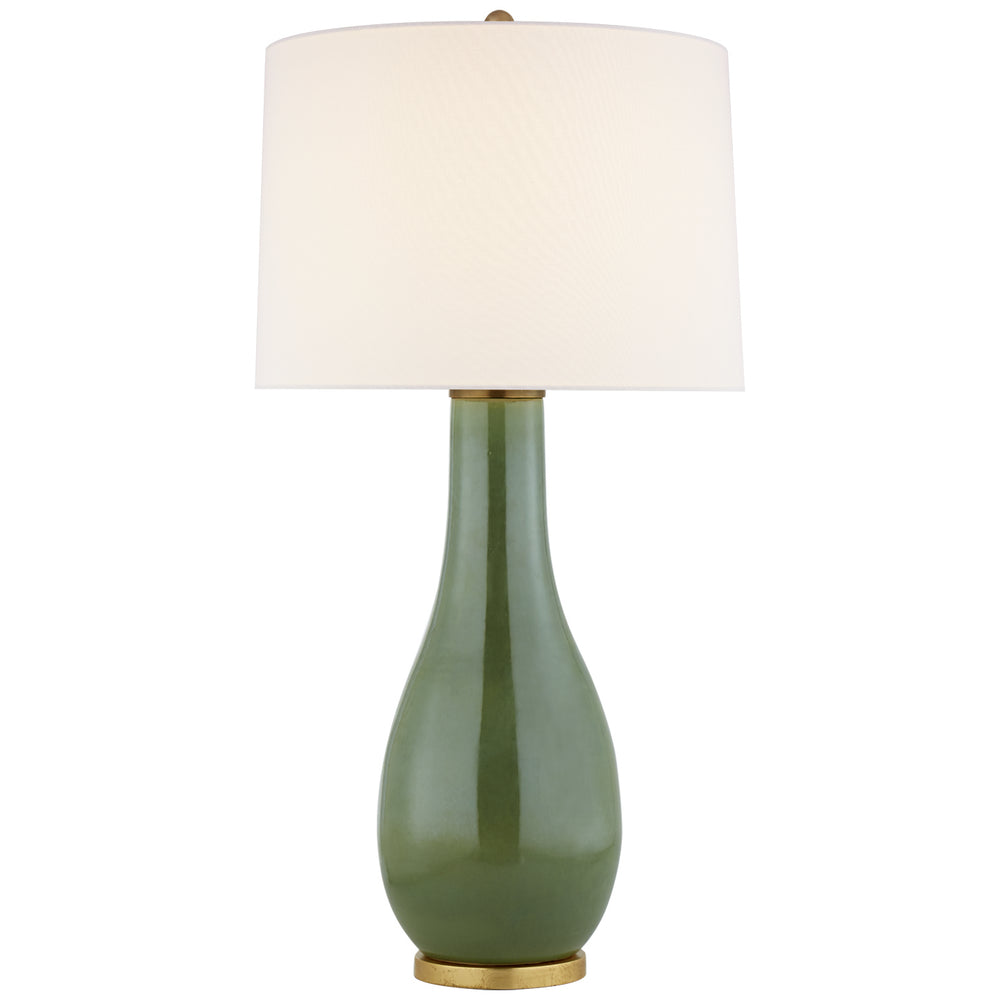 Visual Comfort Signature Canada - One Light Table Lamp - Orson - Shellish Kiwi- Union Lighting Luminaires Decor
