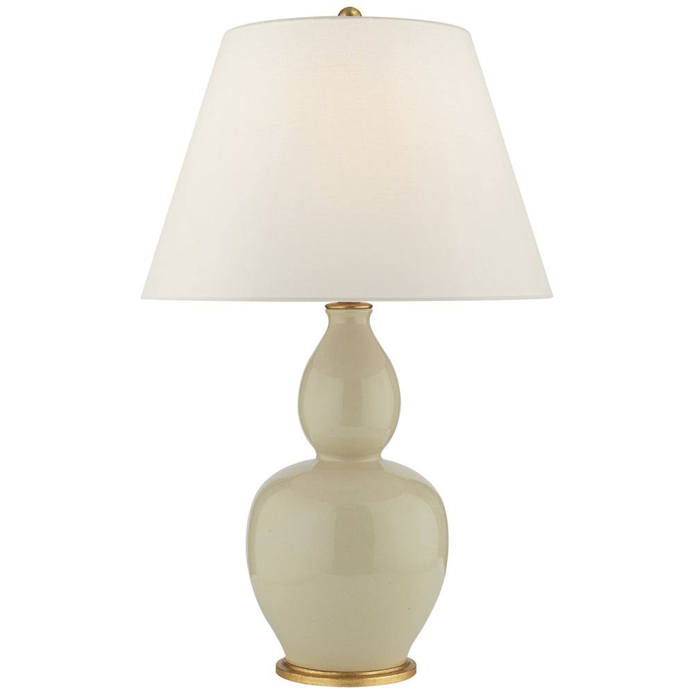 Visual Comfort Signature Canada - One Light Table Lamp - Yue - Coconut Porcelain- Union Lighting Luminaires Decor