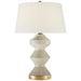 Visual Comfort Signature Canada - One Light Table Lamp - Weller - Coconut Porcelain- Union Lighting Luminaires Decor