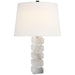 Visual Comfort Signature Canada - One Light Table Lamp - Chunky - Alabaster- Union Lighting Luminaires Decor