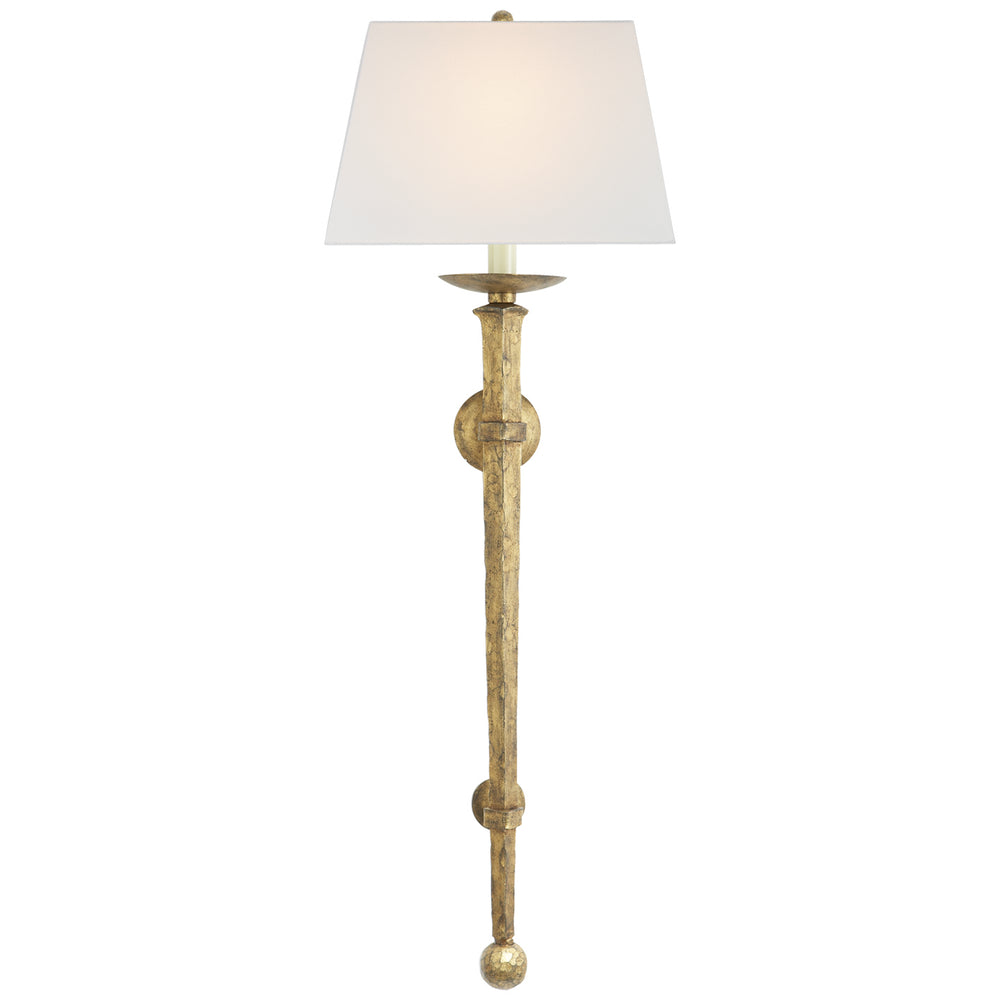 Visual Comfort Signature Canada - One Light Wall Sconce - Iron Torch - Gilded Iron- Union Lighting Luminaires Decor