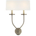 Visual Comfort Signature Canada - Two Light Wall Sconce - Symmetric Twist - Antique Nickel- Union Lighting Luminaires Decor