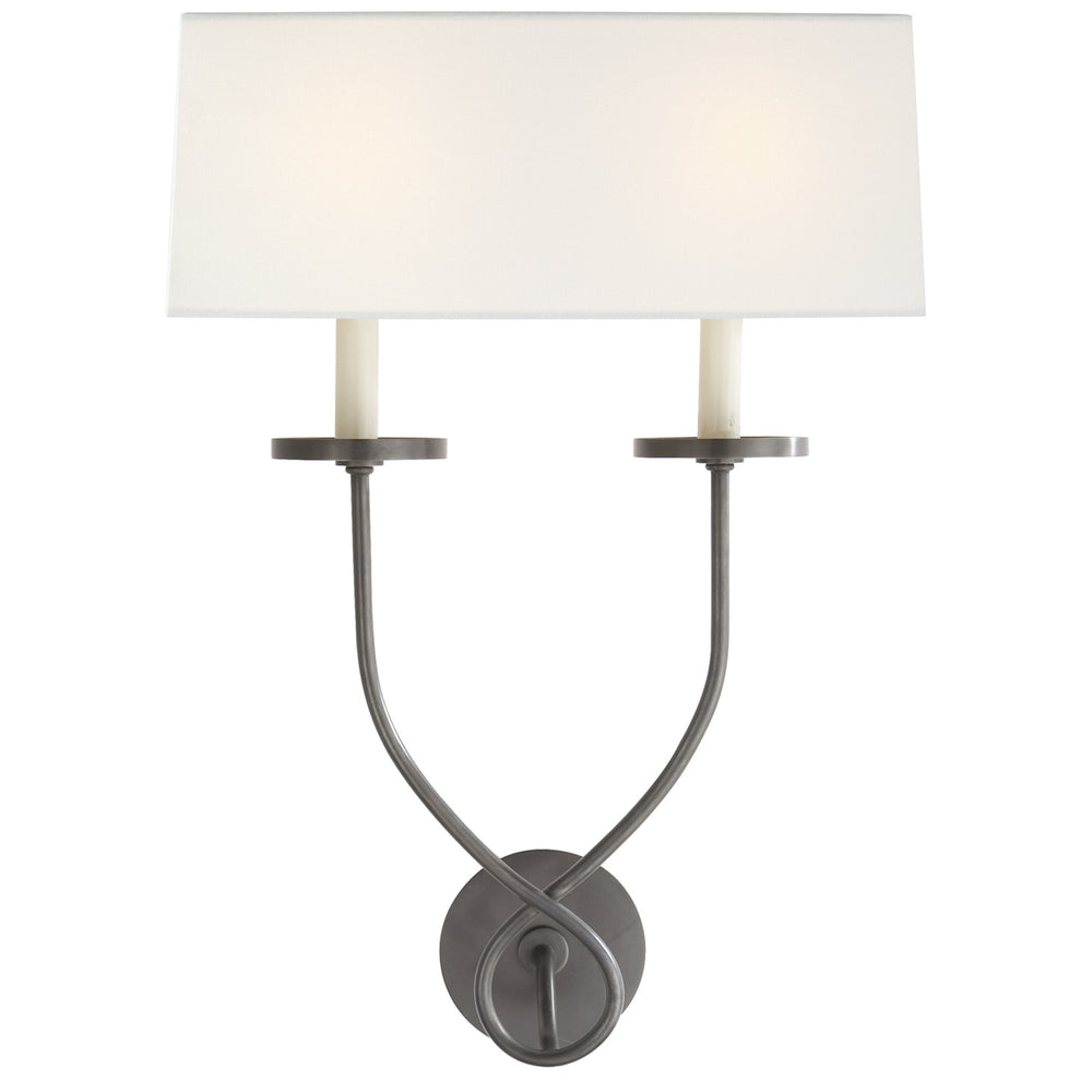 Visual Comfort Signature Canada - Two Light Wall Sconce - Symmetric Twist - Bronze- Union Lighting Luminaires Decor