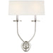 Visual Comfort Signature Canada - Two Light Wall Sconce - Symmetric Twist - Polished Nickel- Union Lighting Luminaires Decor