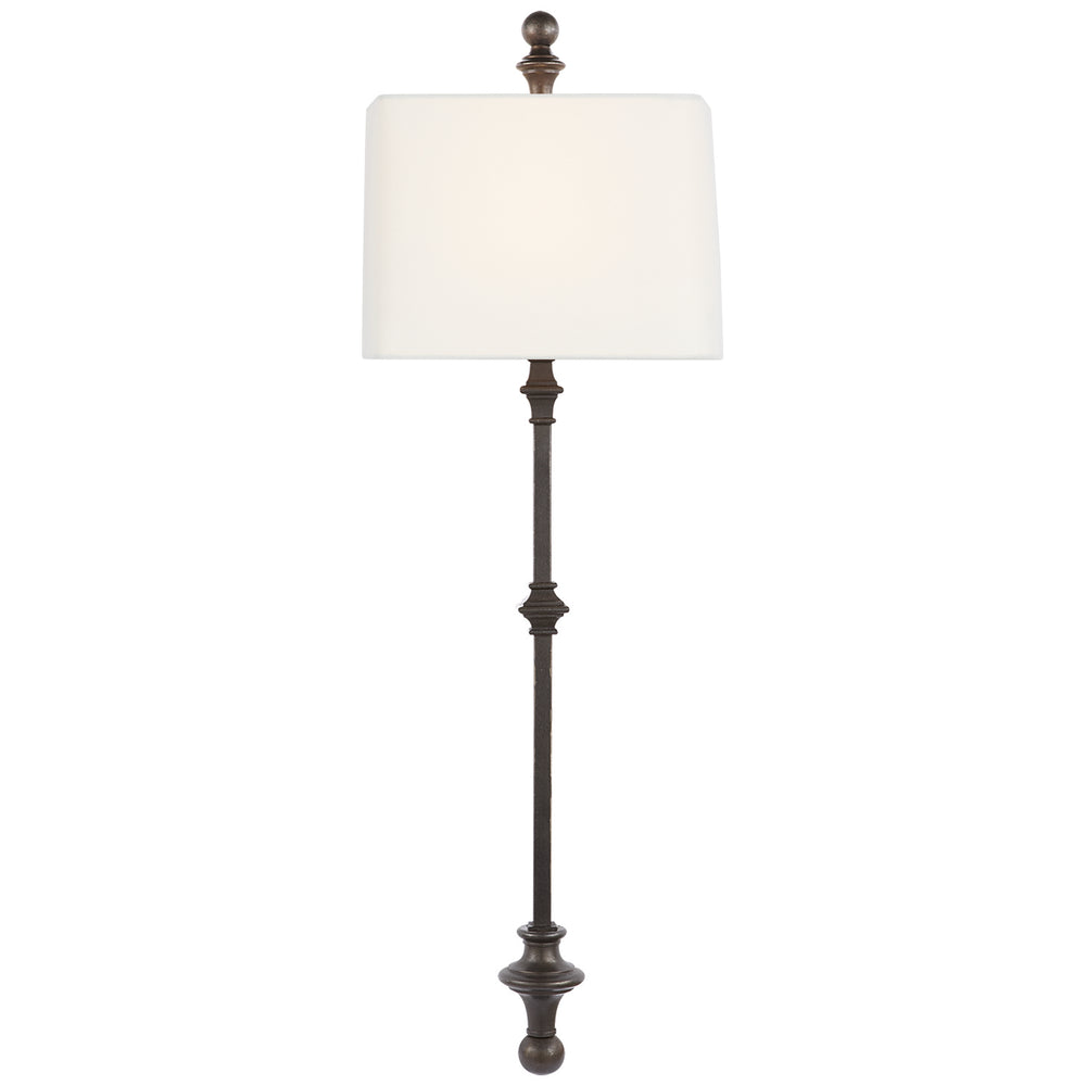 Visual Comfort Signature Canada - One Light Wall Sconce - Cawdor - Aged Iron- Union Lighting Luminaires Decor